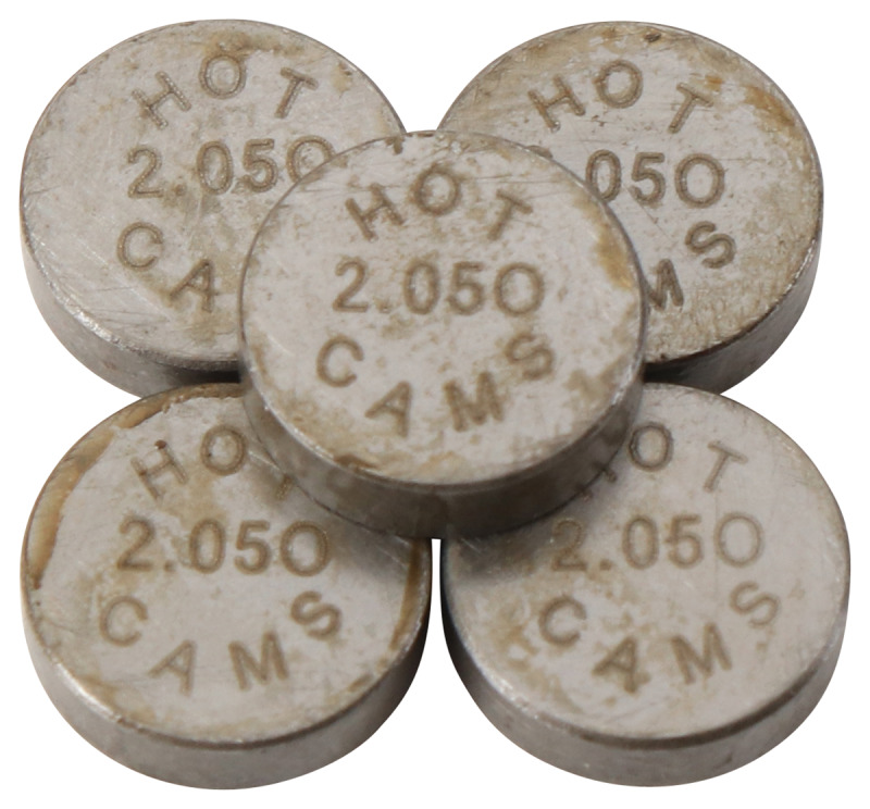 Yamaha WR 250 R Dual Sport Shim Kit - Hot Cams - 2.05mm - 5 Pack - `08-`13